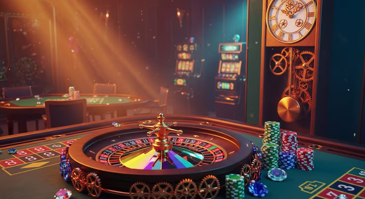 Confident focused casino player with calm expression and strategic notes